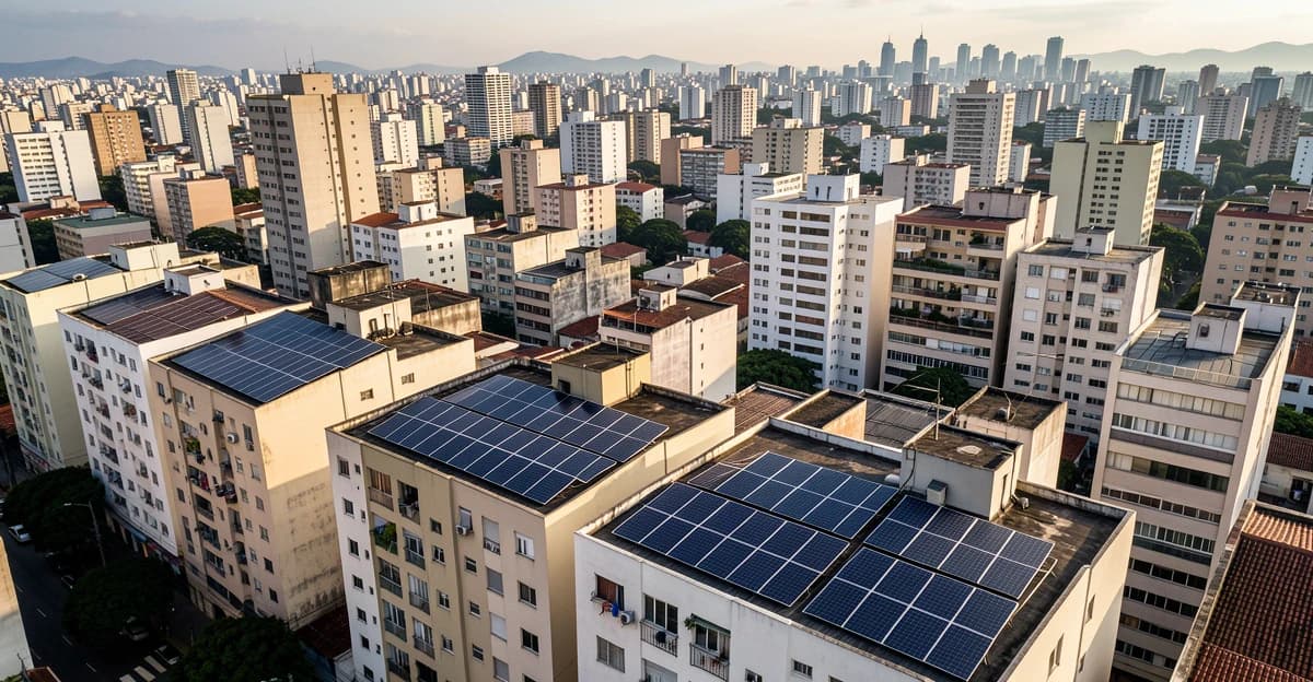 Instalação de painéis solares em Poá, SP — Solar King+