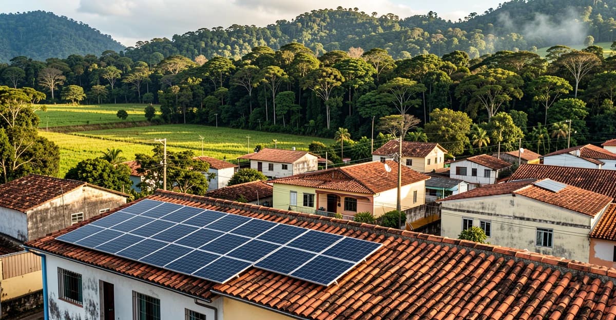 Instalação de painéis solares em Santa Isabel, SP — Solar King+