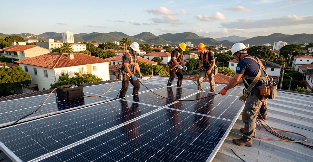 Instalação Solar Fotovoltaica em São Paulo — Solar King+
