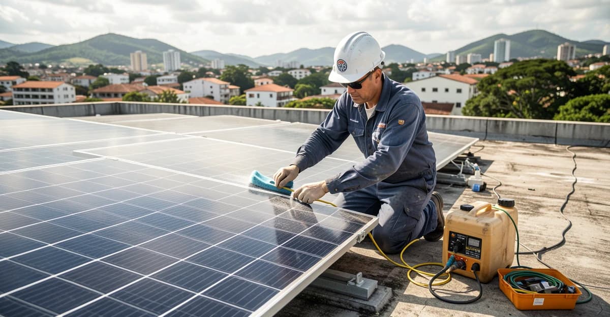 Manutenção Solar Fotovoltaica em São Paulo — Solar King+